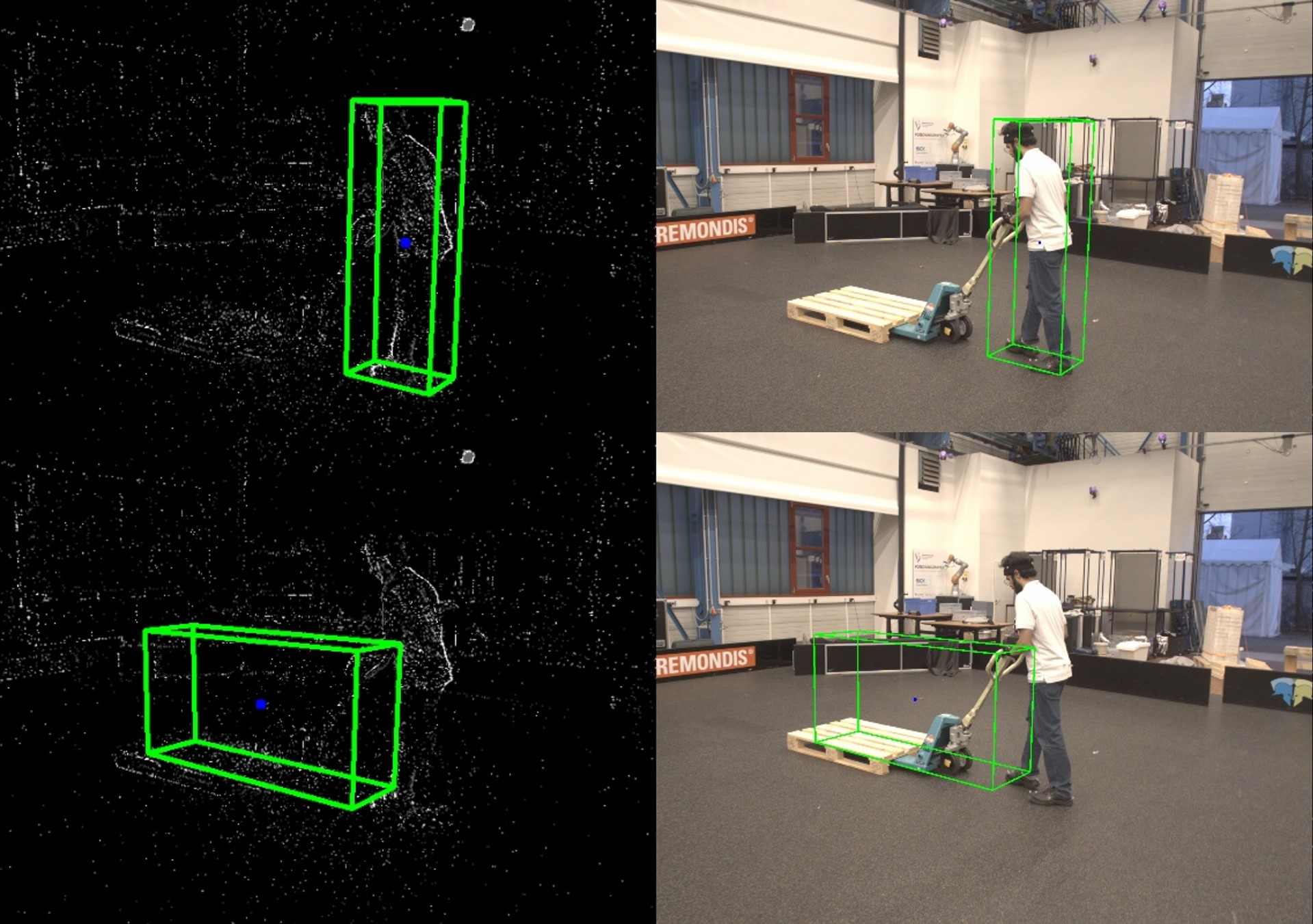 3D reconstruction of a logistics pallet